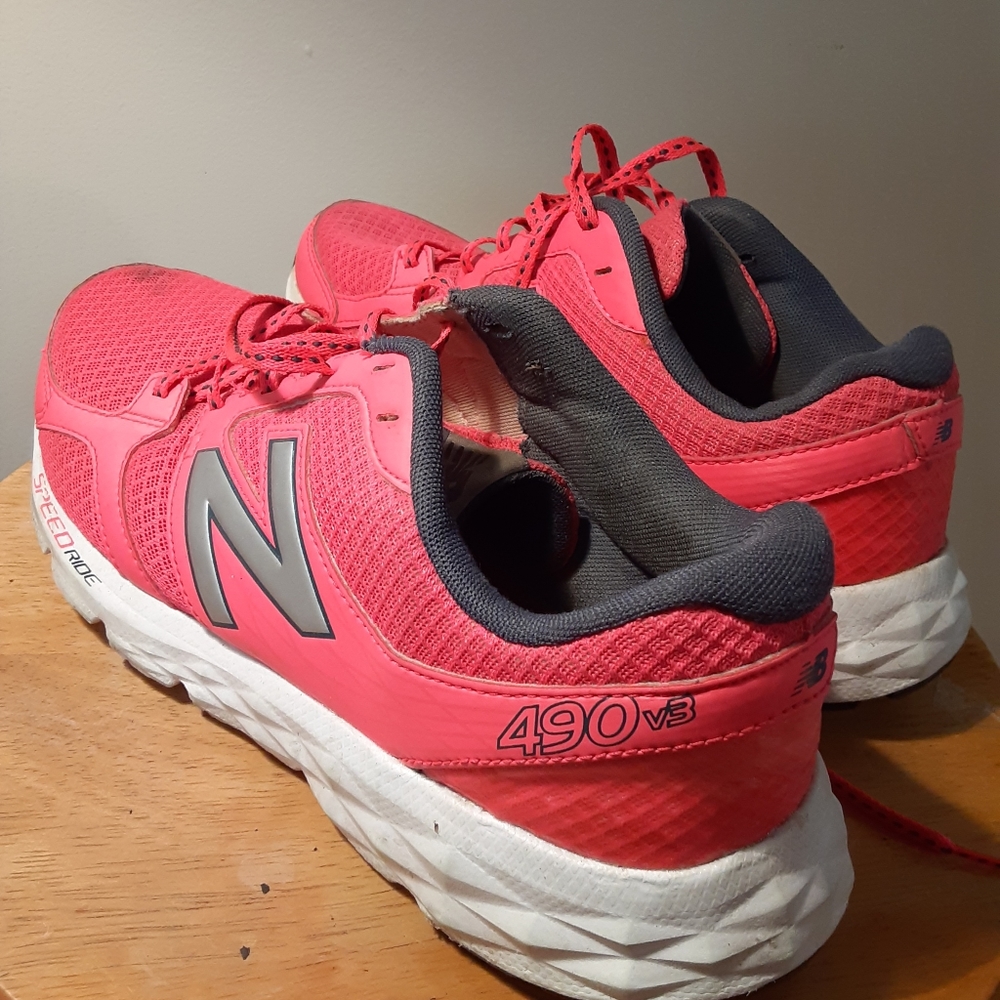 AD708 New Balance sneakers size 10. Warn with care.